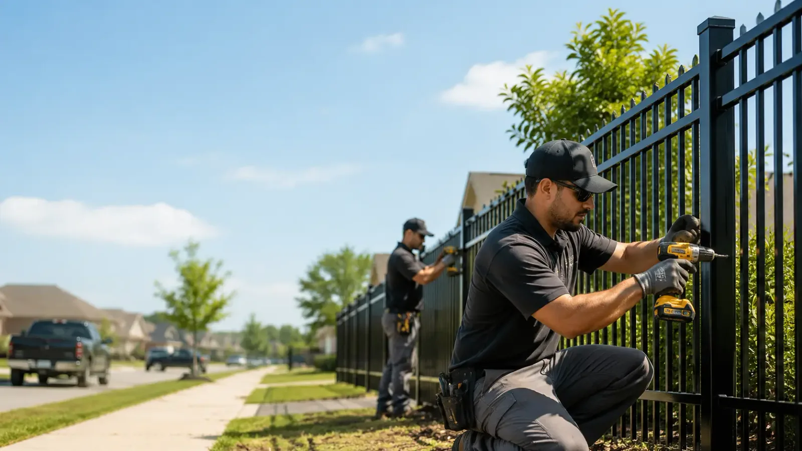 Metal Fence Installation in Cheshire, MA